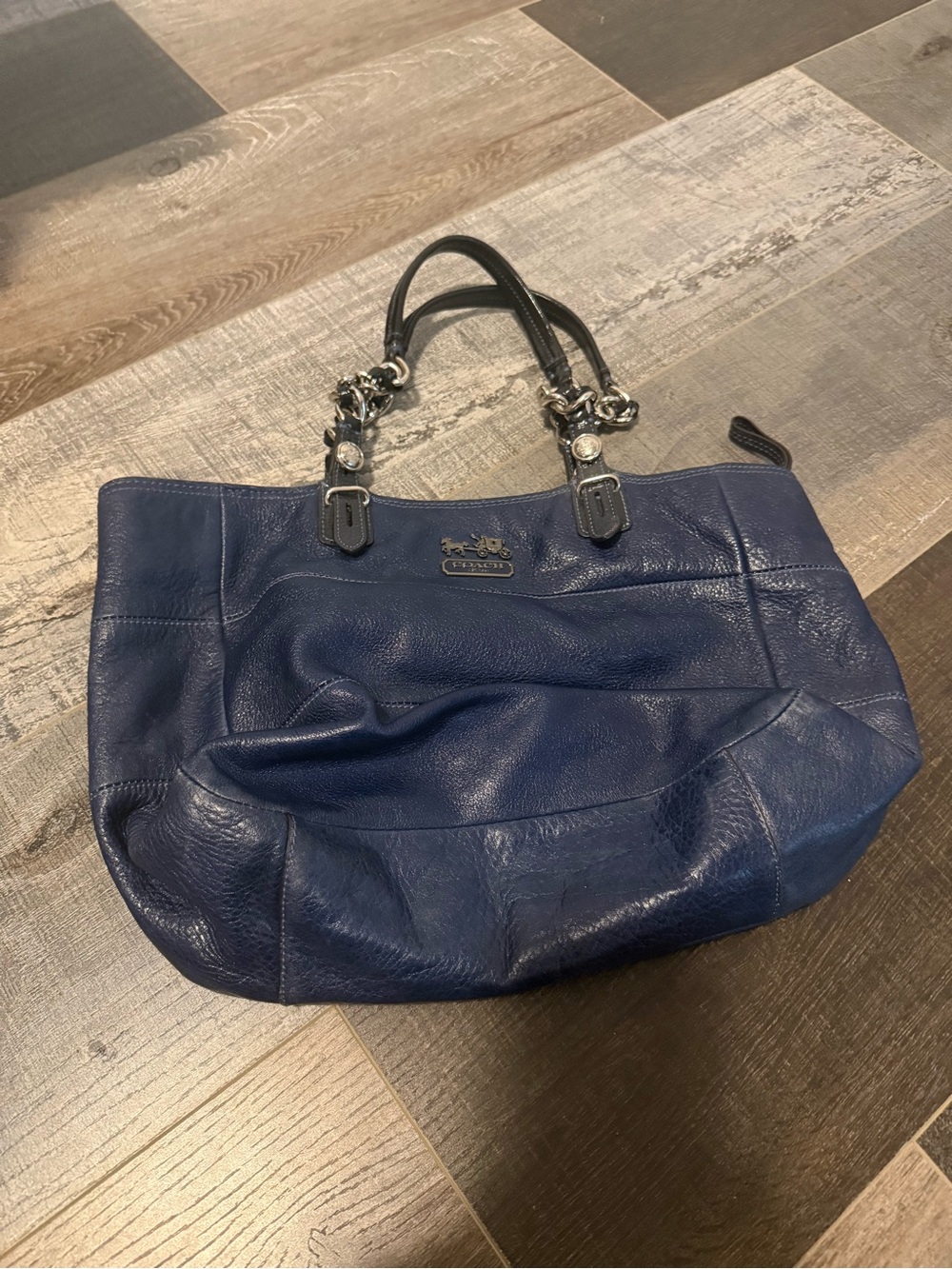 Coach Madison Tribeca East West leather tote (style 14111)